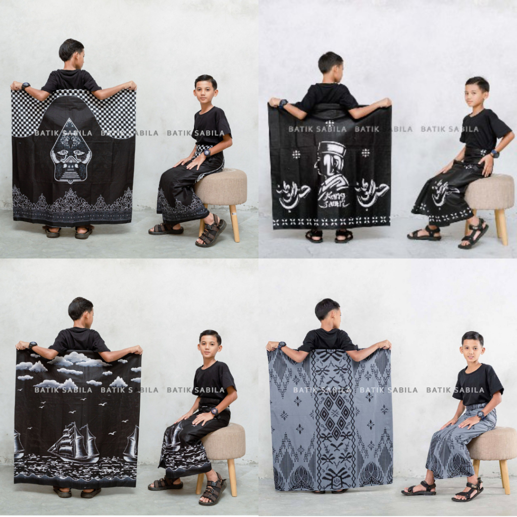 [Sarung batik anak cod] sarung batik anak laki laki / sarung batik anak umur 6 sd 10 tahun / sarung 