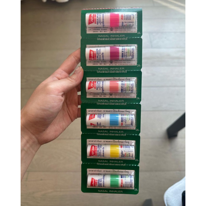 inhaler pastel blackmint poy sian jennie taeil jaemin bangkok