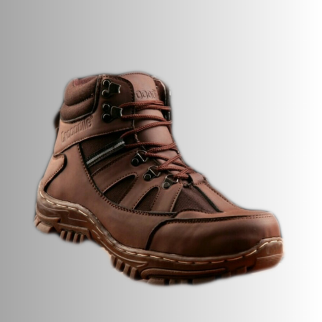 ( COD ) SEPATU SAFETY TACTICAL BOOTS ARMOUR ADVENTURE TRACKING HIKING GUNUNG