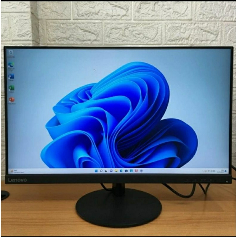 Led monitor Lenovo D24-20 24 inc fullhd1920x1080 layar fremless Hdmi