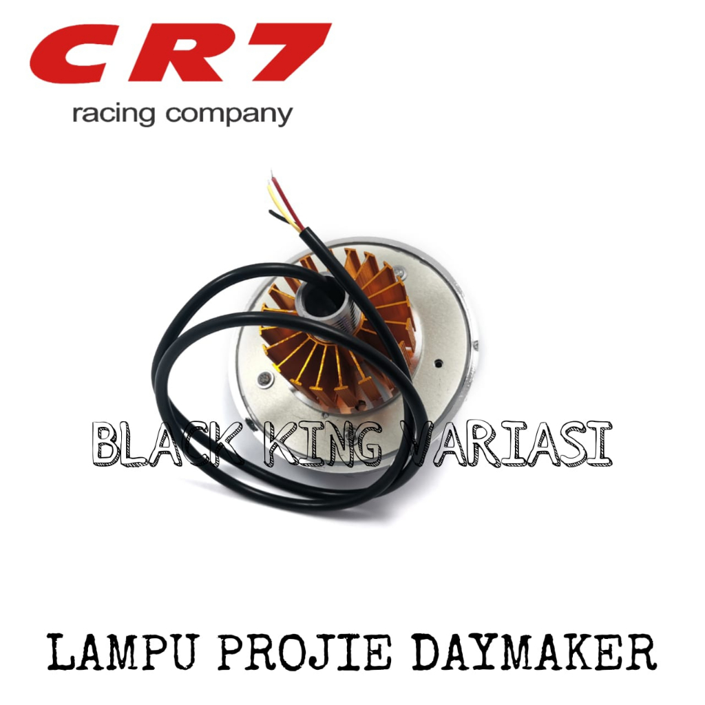 Lampu Projie Daymaker Running Projie LED Lampu Utama Motor Proji Plus Senja Lampu Motor Utama Gen 2 Garis Spiral 2 Lensa