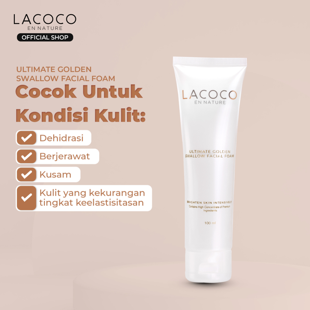 Lacoco Ultimate Golden Swallow Facial Foam 100ml