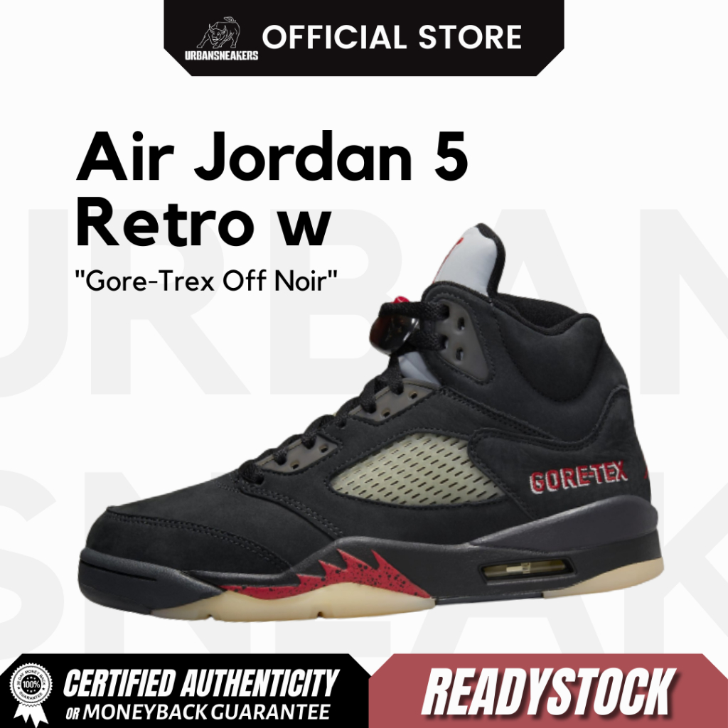 Nike Air Jordan 5 Retro wmns GORE-TEX Off Noir | DR0092 001