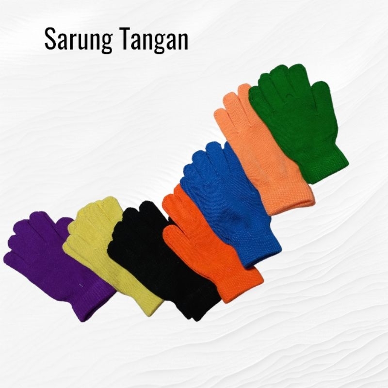Sarung Tangan Polos Tanpa Anti Slip