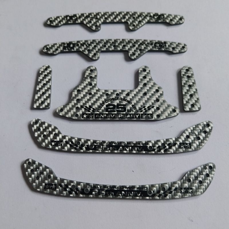 REP TAMIYA PAKET HG CARBON SILVER