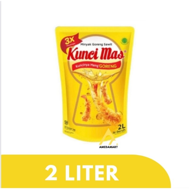 

Kunci Mas Minyak Goreng 2 Liter Refill