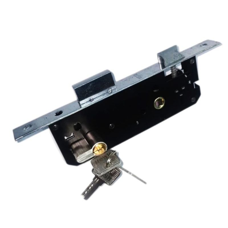 Gagang Kunci Pintu + Body Lockcase Mortise 40x85 Komplit Set