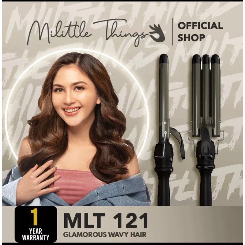Milittle Things Glamorous Wavy Hair 121 - Catokan Pelurus Rambut