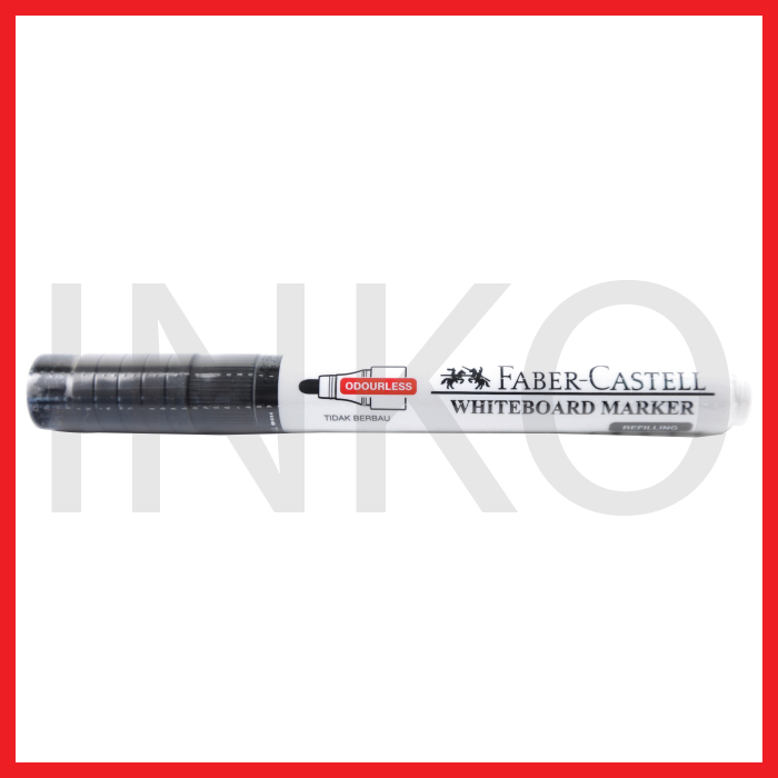 

FABER CASTELL ECO WHITEBOARD MARKER II BLACK INK 1PCS