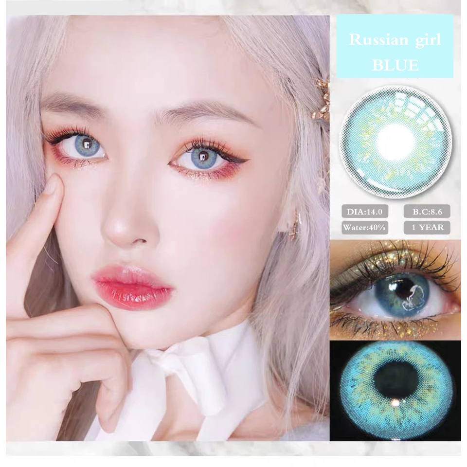 [✅COD] MYSTICEYES SOFTLENS RUSSIAN SERI LENSA KONTAK MINUS 0-8.00 14.0 MM