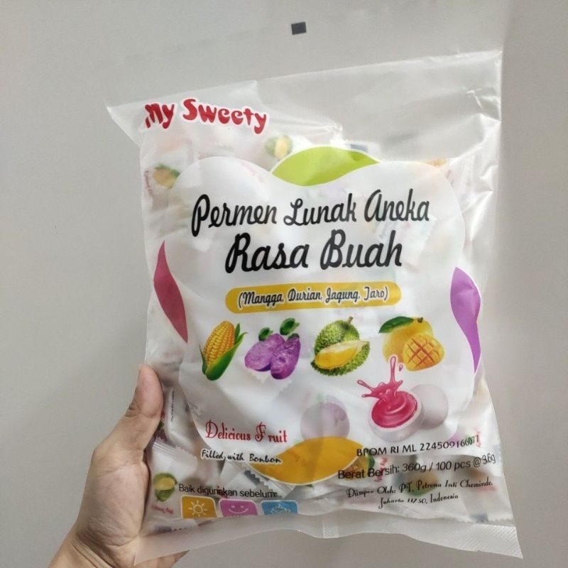 

Permen Lunak Aneka Buah isi 100 pcs