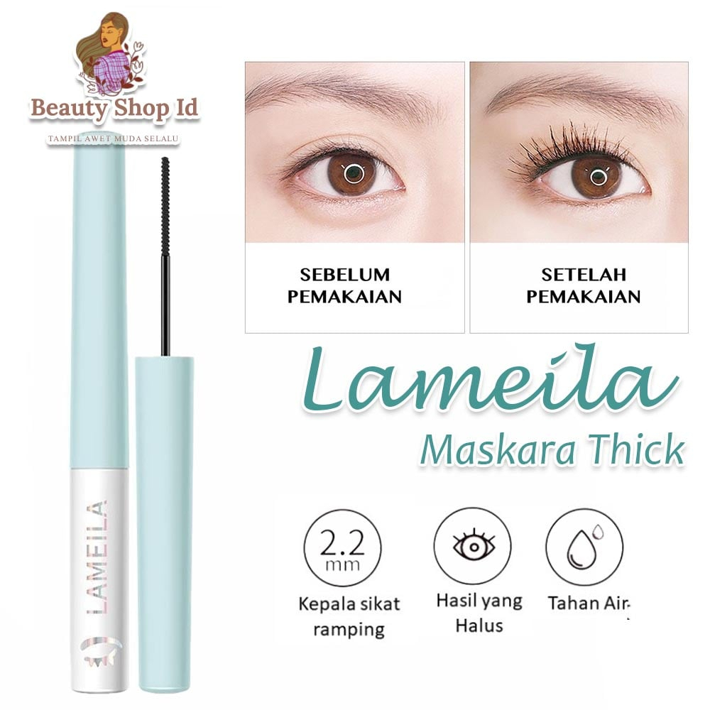 Beauty Jaya - Lameila Mascara SkyBlue Slim Maskara Lameila 1037 Memanjangkan , Menebalkan