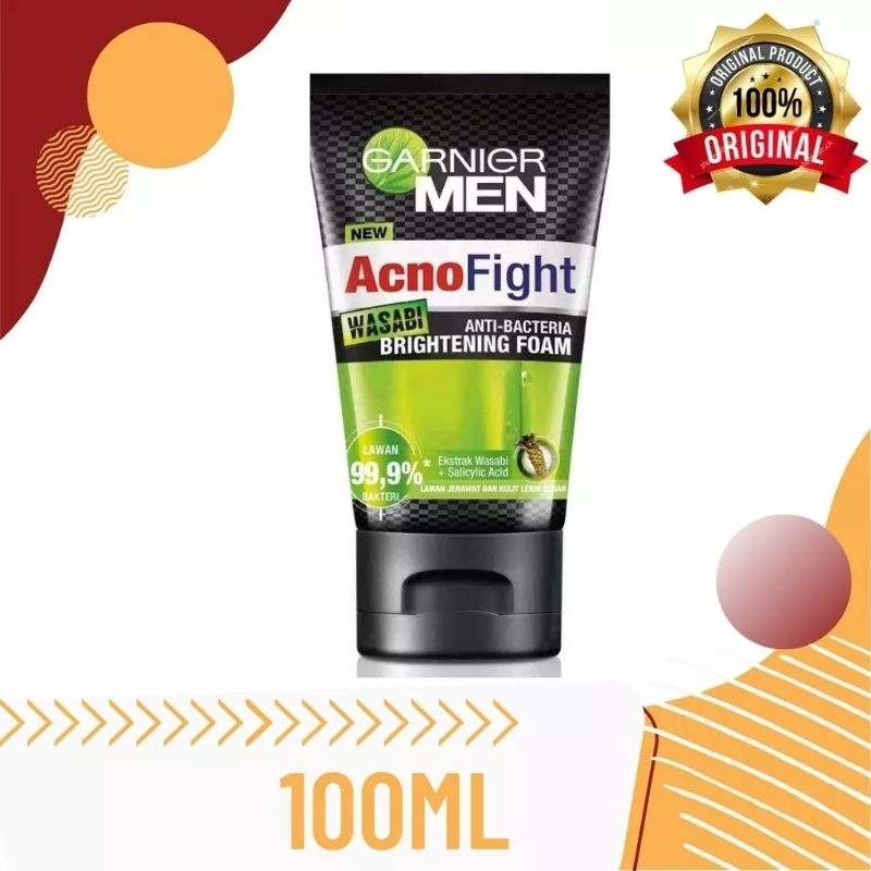 SABUN CUCI MUKA PRIA GARNIER FASH WASH 100ML
