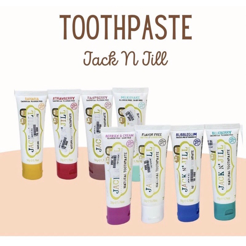 Jack N' Jill  Toothpaste sudah BPOM