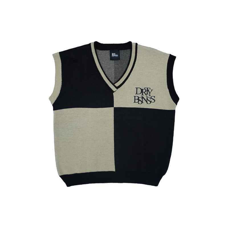 DIRTYBUSINESS KNIT VEST HOGWARTS