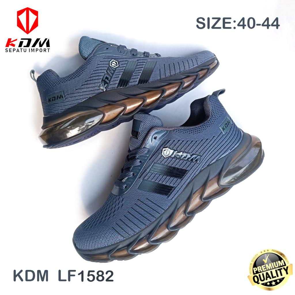 Sepatu Olahraga Sepatu Lari Sepatu Running Sepatu Pria Premium Import KDM LF1582