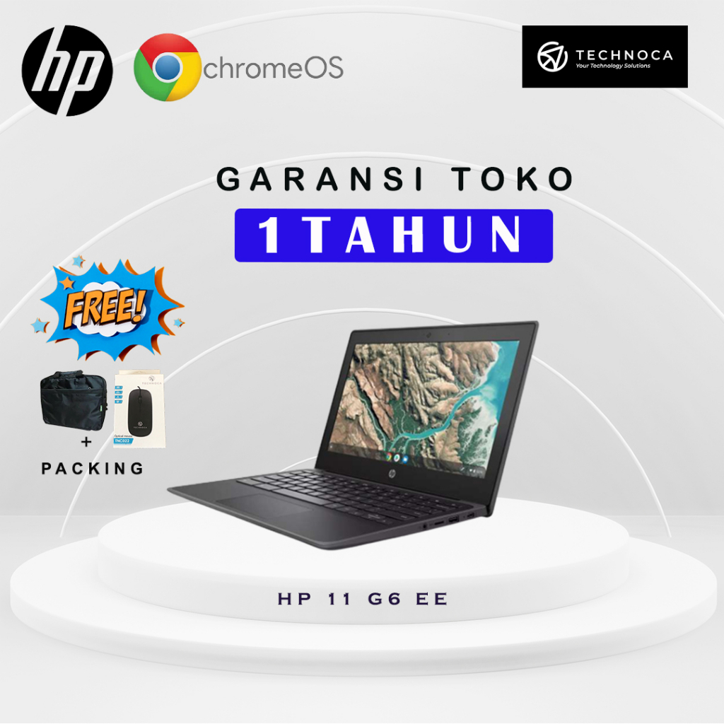 Notebook Chromebook HP 11 G6 RAM 4GB/32GB eMMc