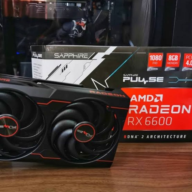 RX 6600 8GB PULSE bkn RX 5600 5700 6500 6600 6700 2060 3060 6600xt