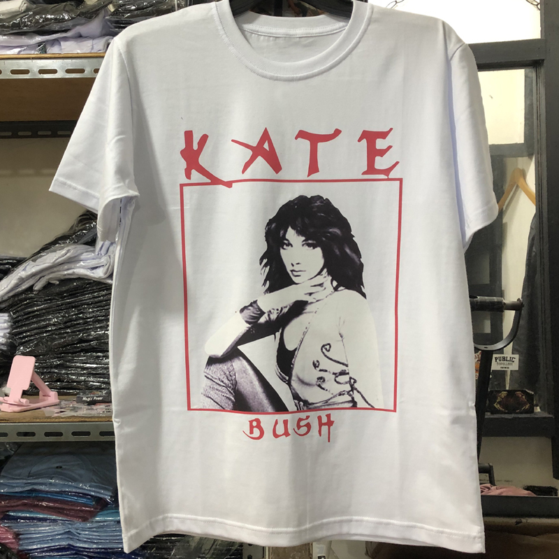 Kaos Kate Bush Tshirt 100% Cotton