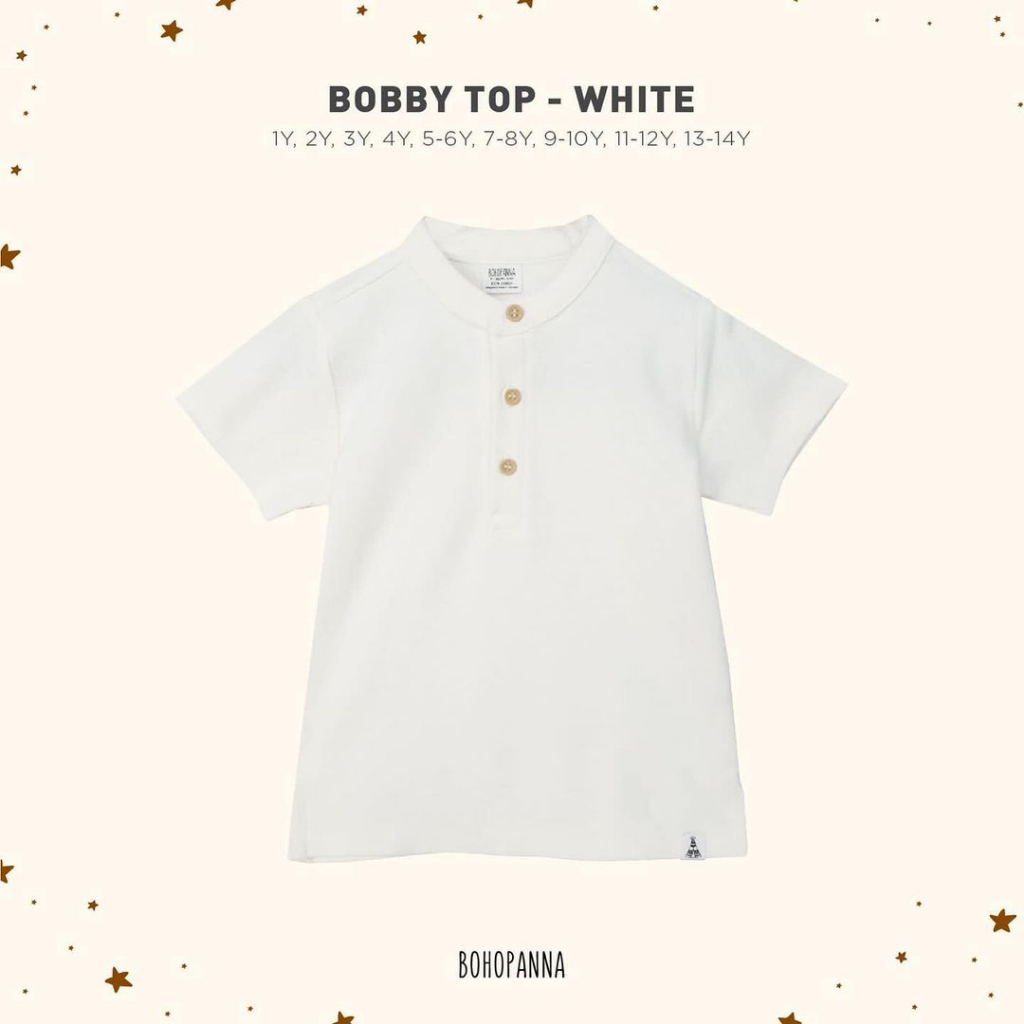 BOHOPANNA - BOBBY TOP - Atasan Anak Laki-Laki - Polo Anak