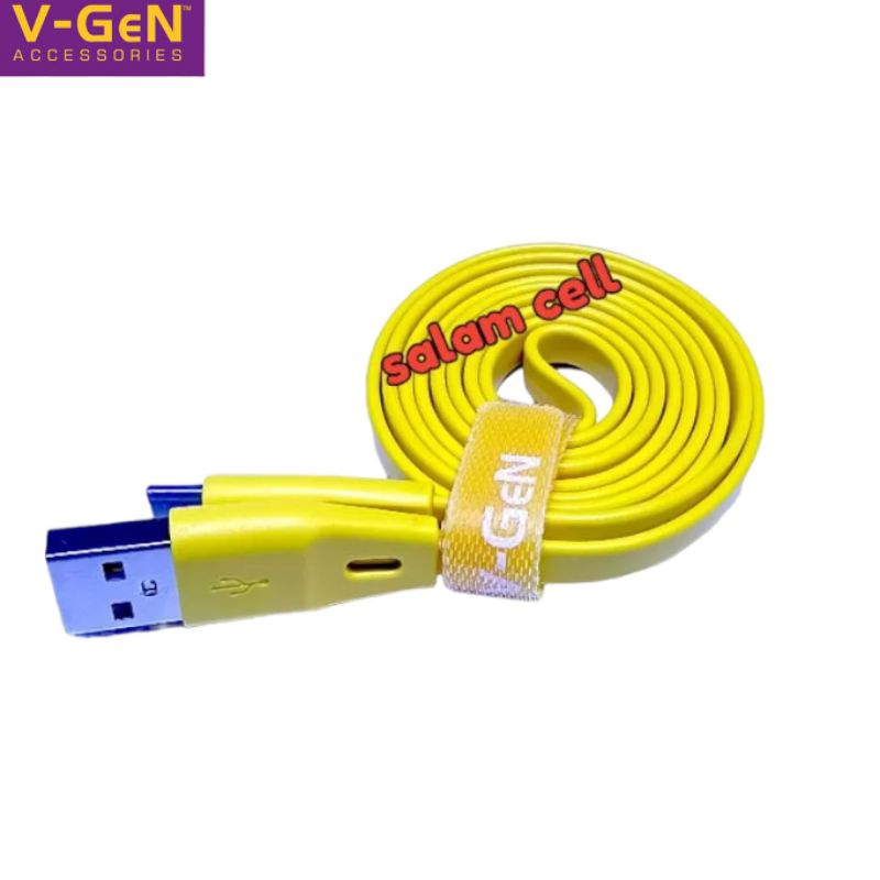 Kabel Data Micro USB V-Gen JCM3-03 2,4A Fast Charging QC 3.0 Orihinal Vgen JCM3 02