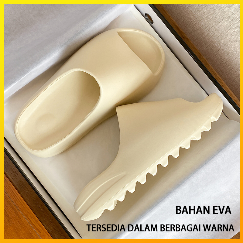 Sandal Selop Karet EVA Wanita Import Terbaru 2023 Sandal Slide Casual Wanita Murah Korean Style Sepatu Sendal Slop Wanita Kekinian