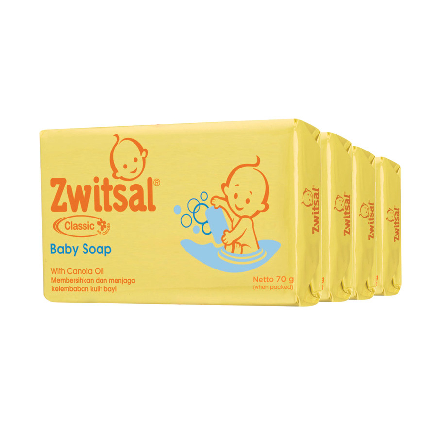 Zwitsal Baby Bar Soap Classic - Sabun Baby 70gr Package