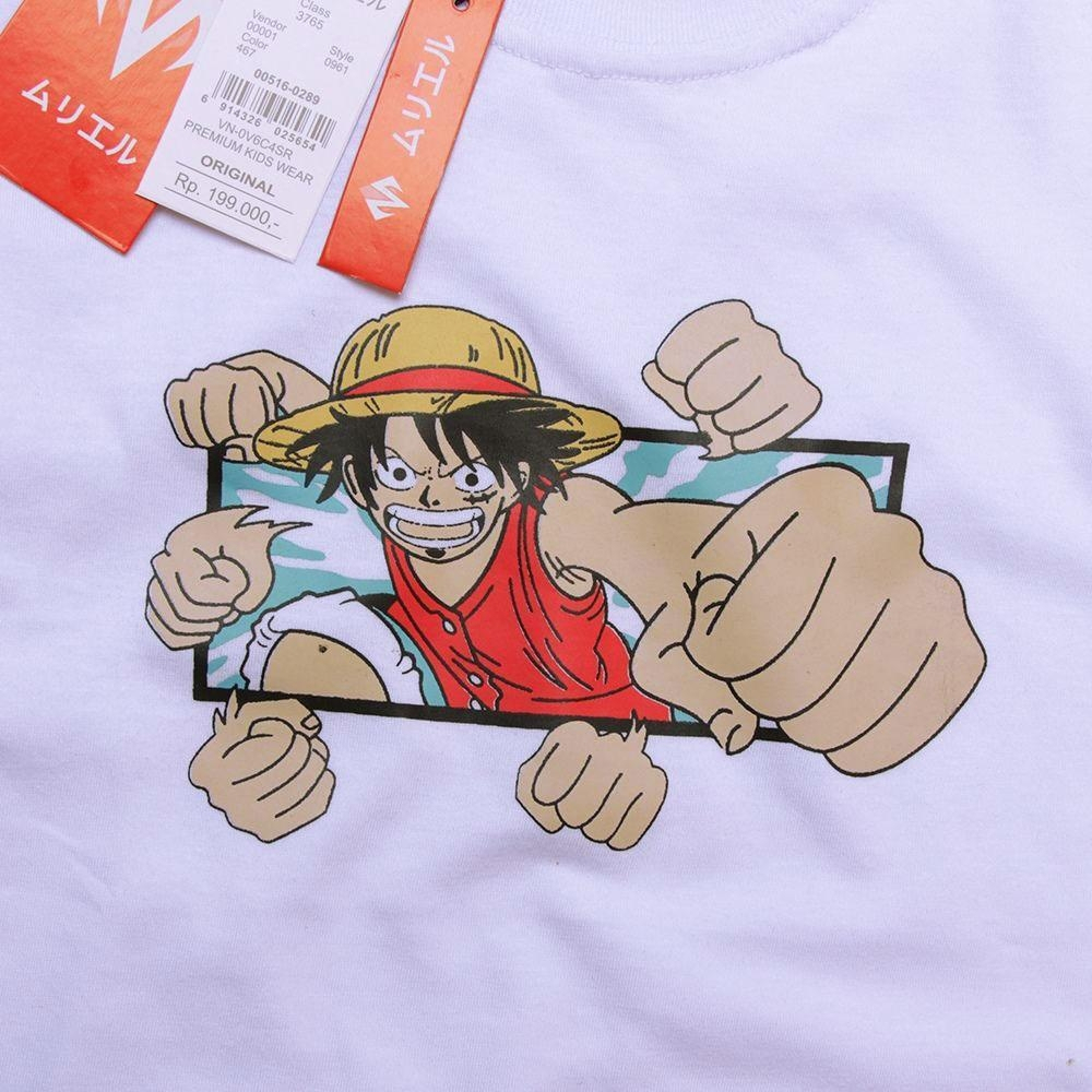 Kaos Anak Distro Laki-Laki Cowok S M L XL Superhero LUTFY TINJU PUTIH abadigrosir threepoint goverti