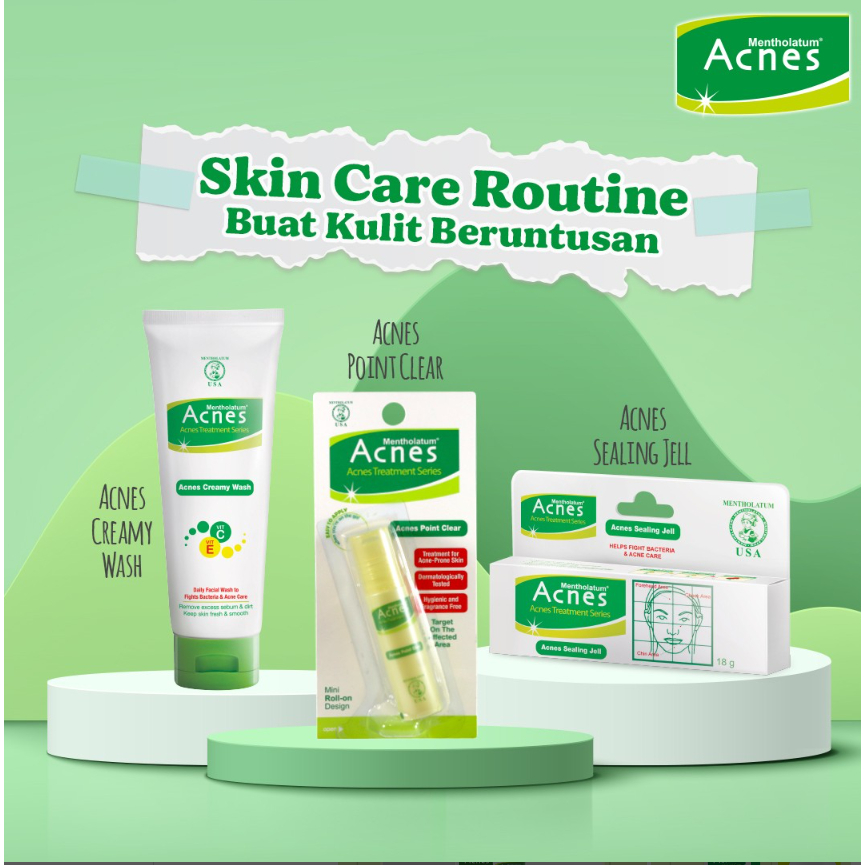 [BPOM] Acnes Creamy Wash 50 ml / Acnes Sabun Wajah / Acnes Face Wash / Facial Wash / Cleanser / MY MOM