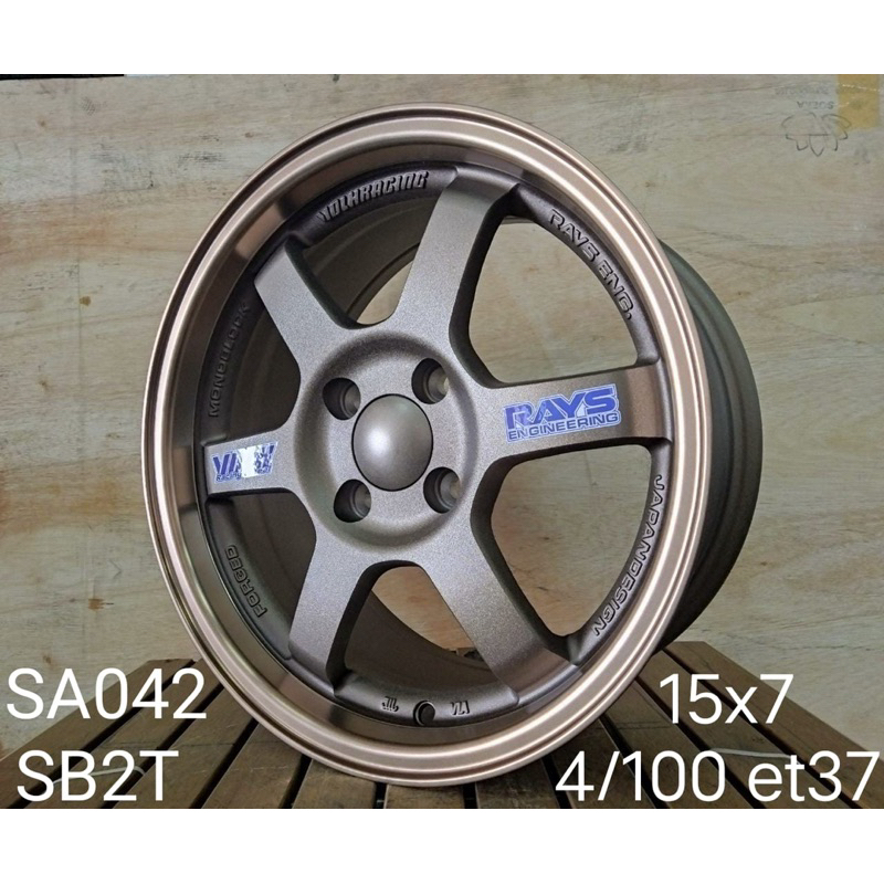VELG RACING R15 TE37 JAZZ, BRIO, AGYA, DATSUN, CALYA