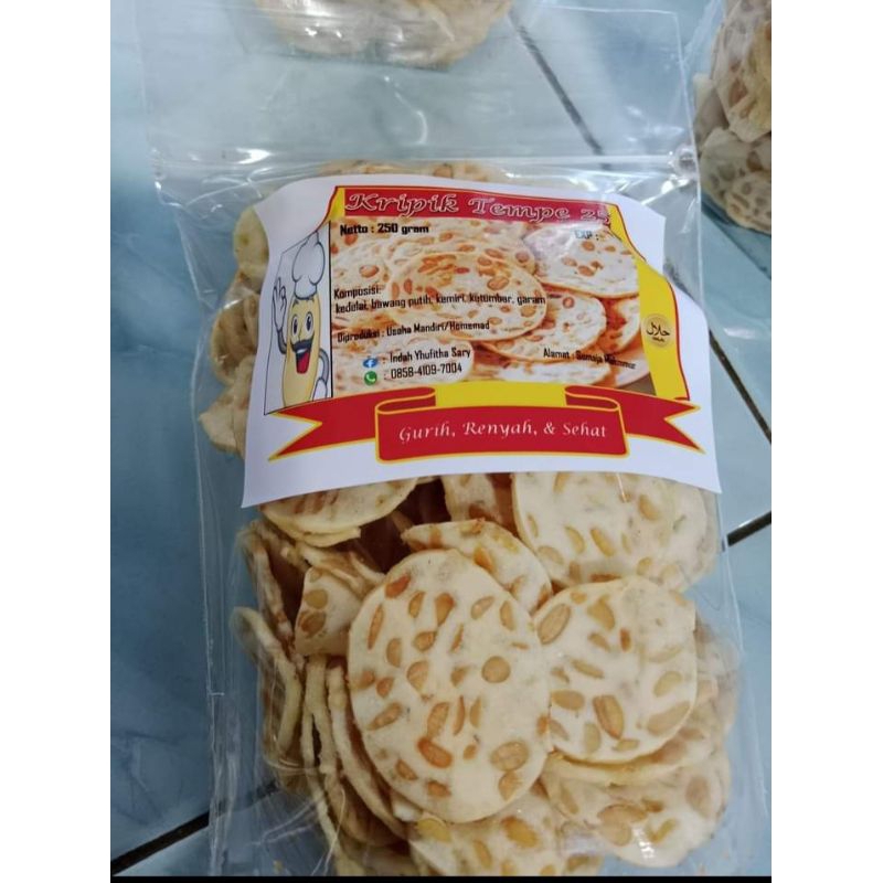 

Aneka keripik 25 Tempe 1.000gram