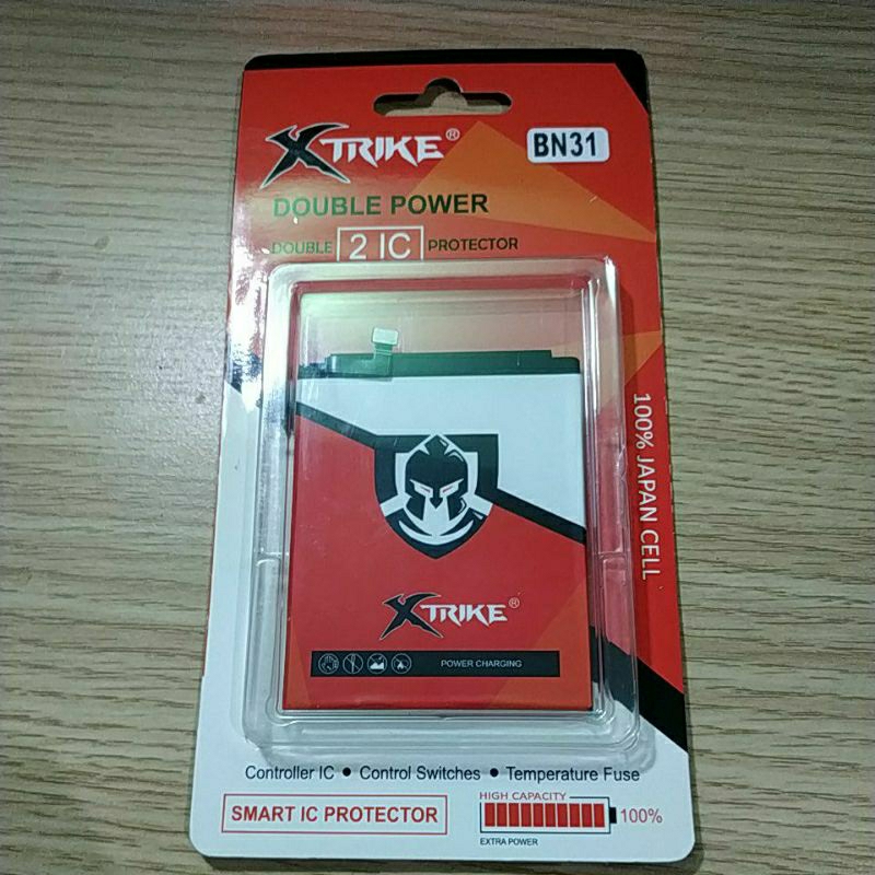 Baterai  Xtrike Xiaomi BN31