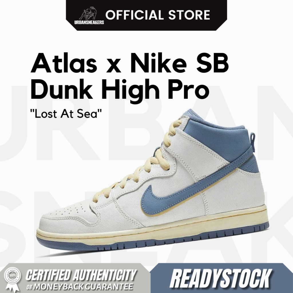 Atlas x Nike SB Dunk High Pro Lost At Sea | CZ3334 100