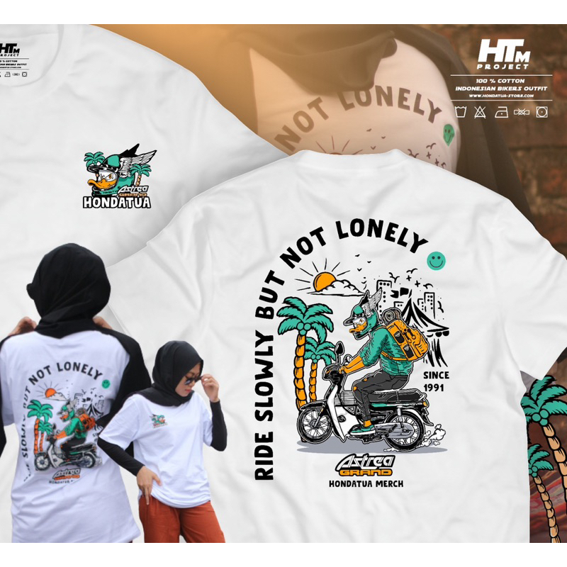 Baju Kaos Tshirt Astrea Grand Legenda Star Merchandise Honda
