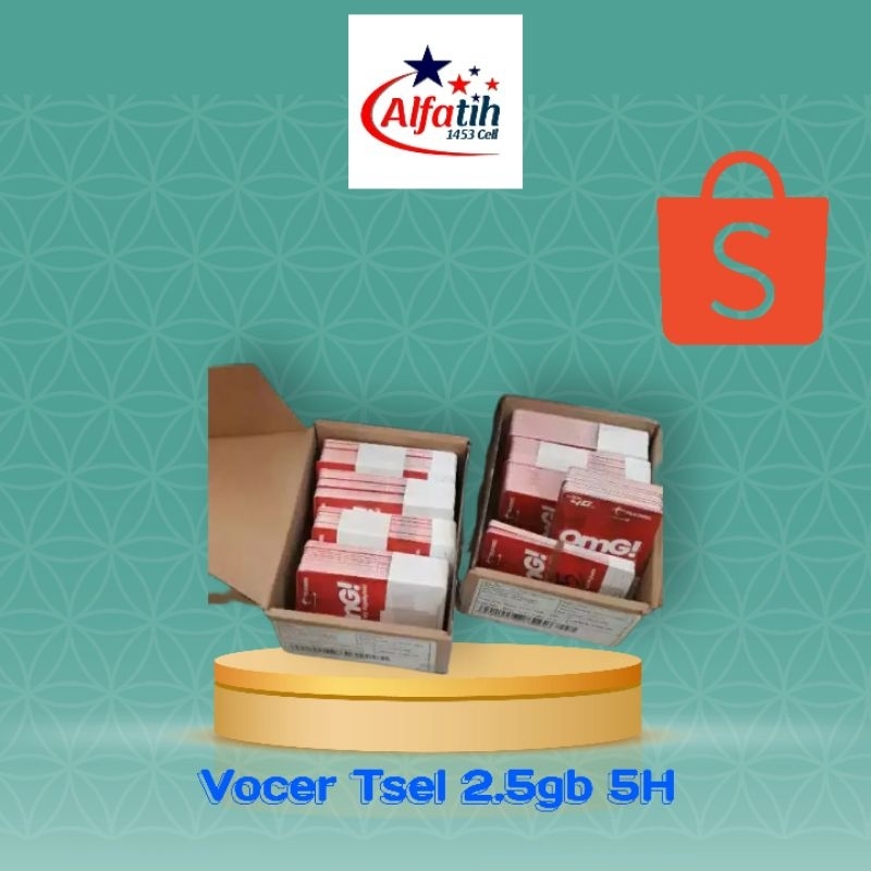 Vocer Telkomsel 2.5GB 5Hari SUMBAGSEL