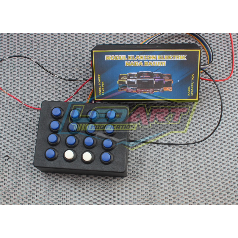 KLAKSON TELOLET BASURI ELEKTRIK TOA 12 VOLT 24 VOLT