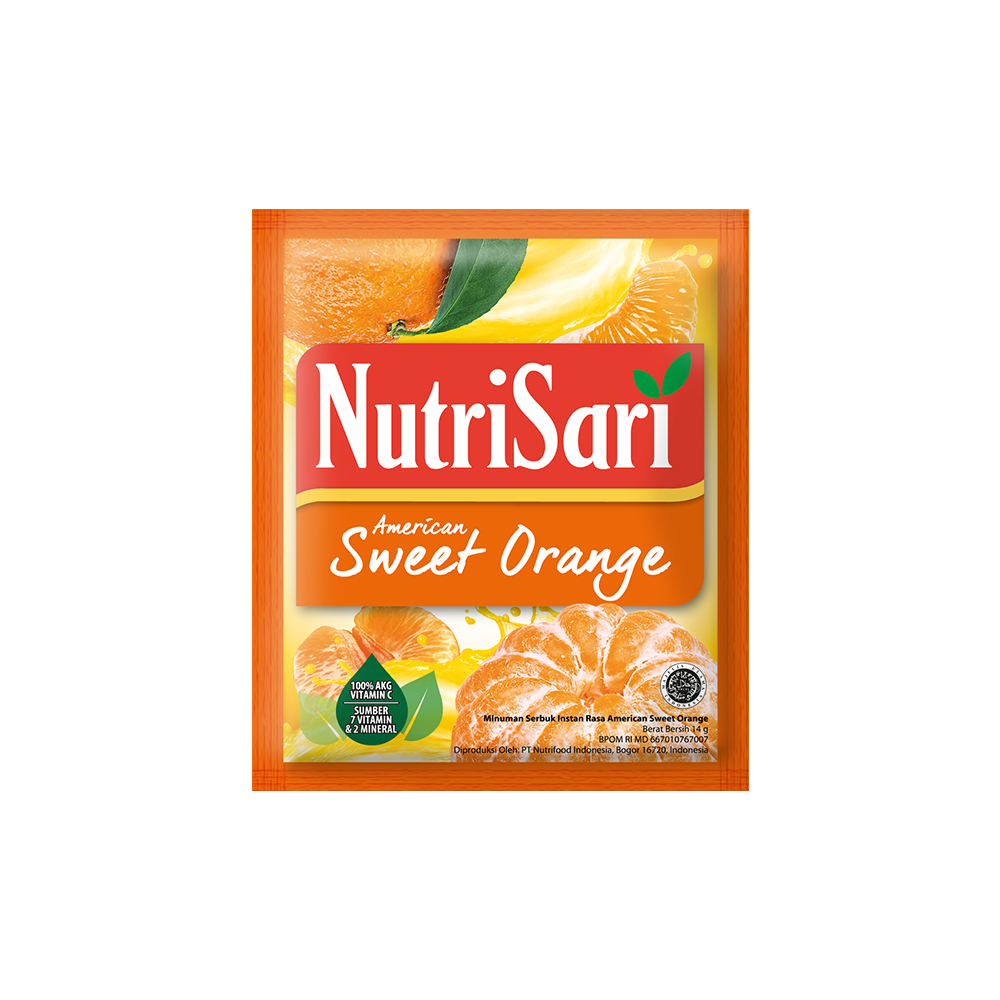 

NUTRISARI SWEET ORANGE 1 PCS