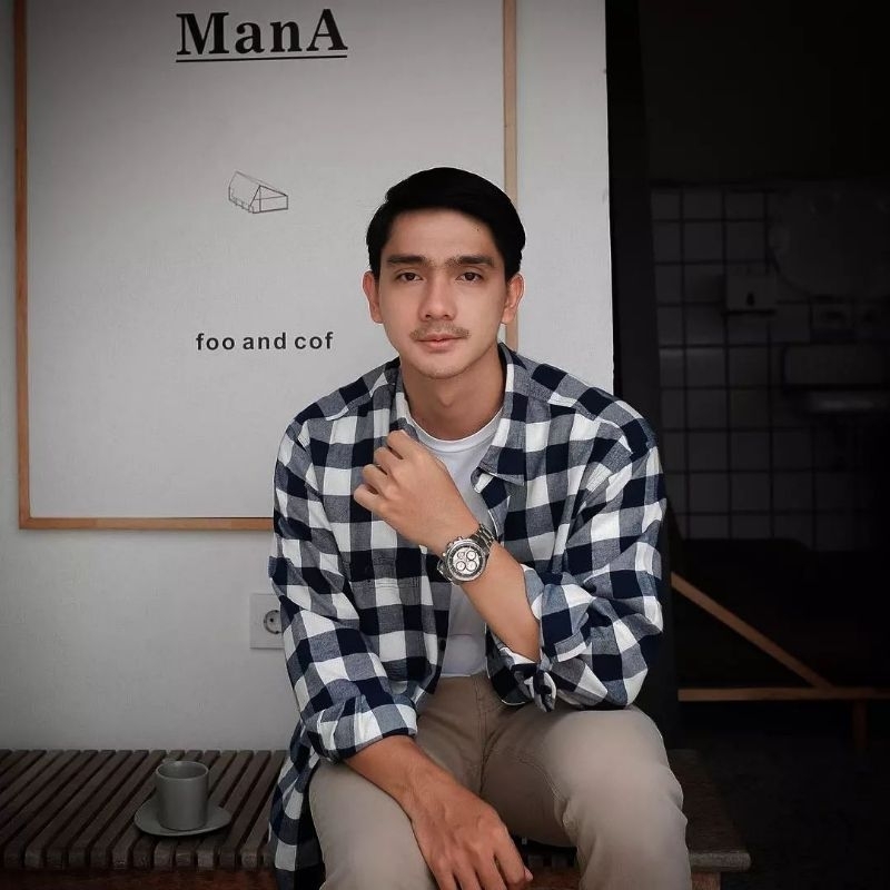 Kemeja Flanel Impor Pria Lengan Panjang Distro Flannel Pria Kemeja Kotak Kotak Pria Kualitas Premium