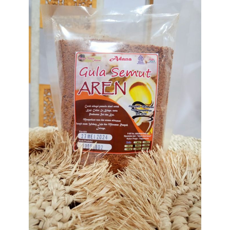 

Gula Semut Aren Adana Kemasan 250gr/Palm Sugar/Asli Jogja/Pengganti Gula Putih/Gula Pasir