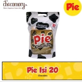 

pie coklat chocomory isi 20