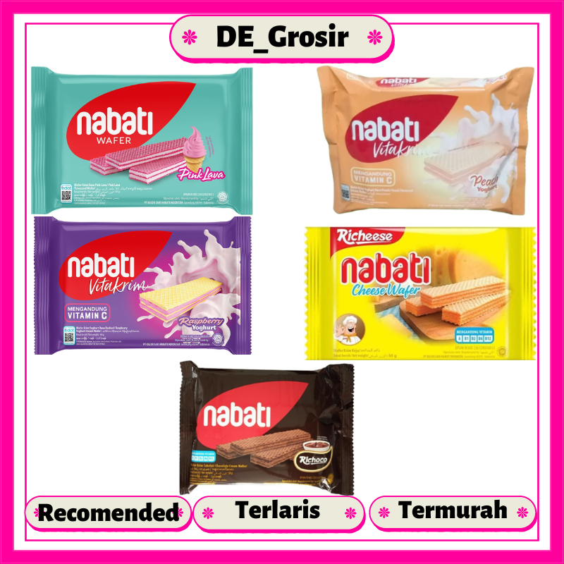 

Nabati Richeese Biskuit Wafer 39gr