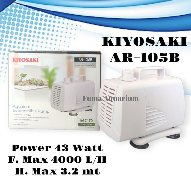 Mesin pompa filter kolam ARMADA 105B AM-105B pompa celup aquarium  - hidroponik - waterfall Low Watt Submersible Pump - Power Head ph