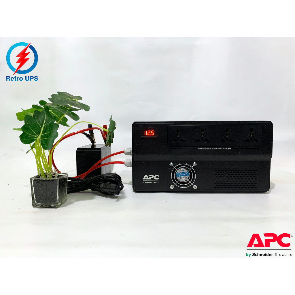 UPS Modifikasi APC BV800i-ms 800Va 450watt 12v Modif aki eksternal