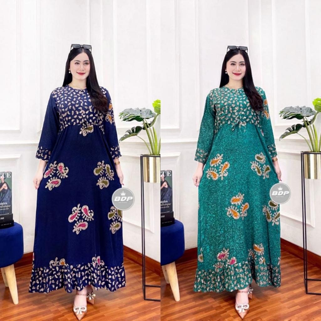 Gamis Cap/Gamis Batik/Gamis Premium /Batik Cap/Batik Pekalongan/Gamis Terlaris