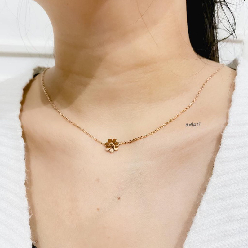 Sunny Neclace /kalung simple / Kalung unik/ Kalung titanium/ kalung anti karat/ kalung korea/ akseso