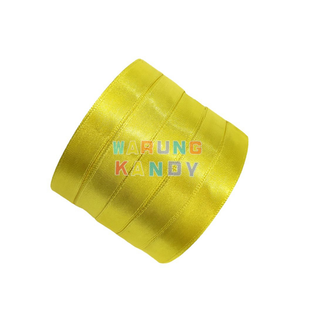 Pita Saten 1/2&quot; Kuning Kenari PAK