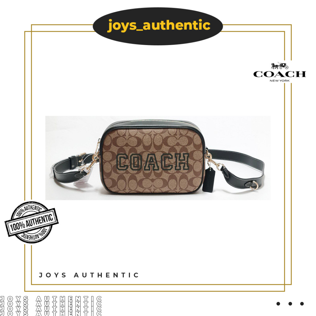 Tas Wanita Coach CE599 Jamie Camera Bag Khaki Amazon Hijau Green Woman Bag Authentic Original