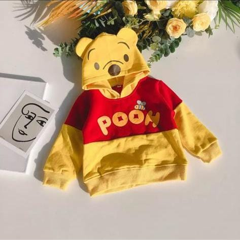 [sweater pooh VL] sweater anak laki laki babyterry