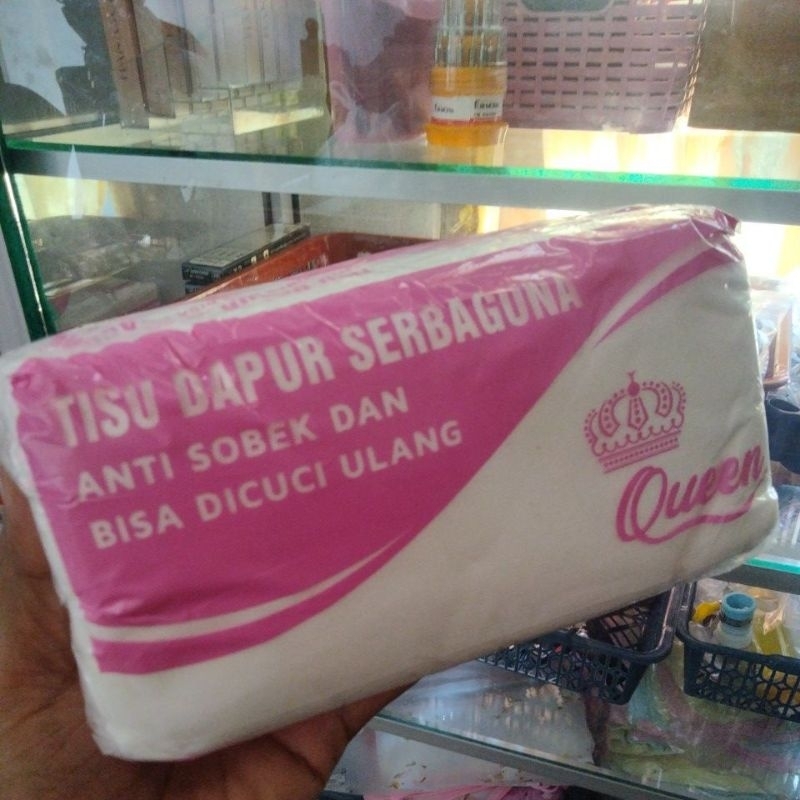 TISU DAPUR TISSUE SERBAGUNA/TISSUE DAPUR/TISSUE KOMPOR MURAH 200 GR(MERK QUEEN)