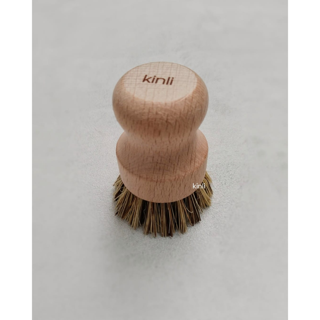 eco friendly wooden bamboo brush cleaning set sikat kayu biodegradable